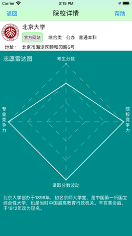 安卓高考志愿雷达软件下载