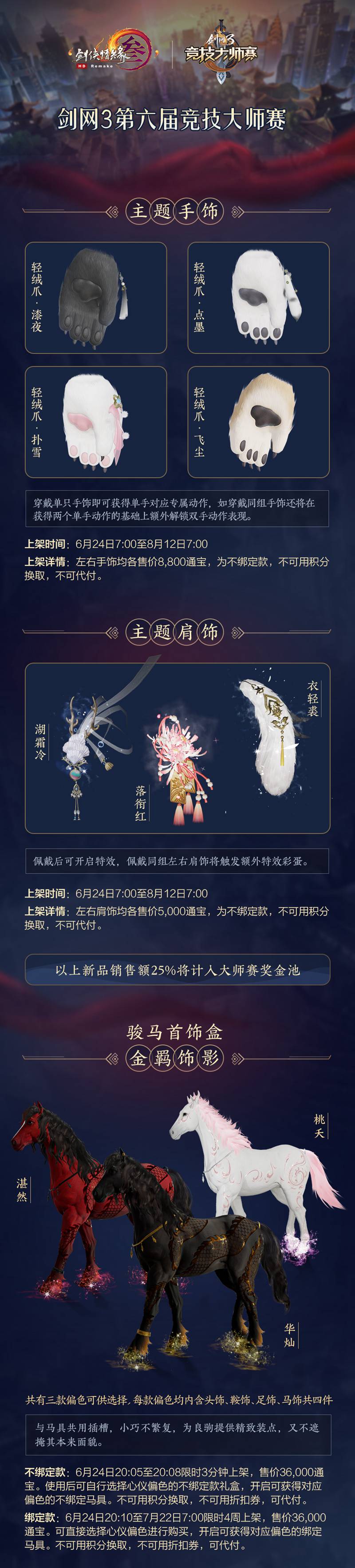 大师赛来袭江湖瞩目 《剑网3》萌趣新品靓丽登场