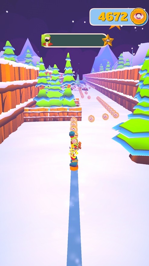 安卓下雪滑雪板大师3dapp