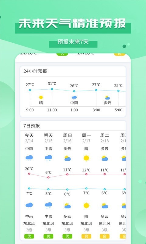 爱天气app