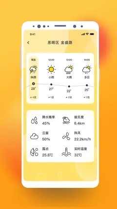 安卓猫咪天气预报appapp