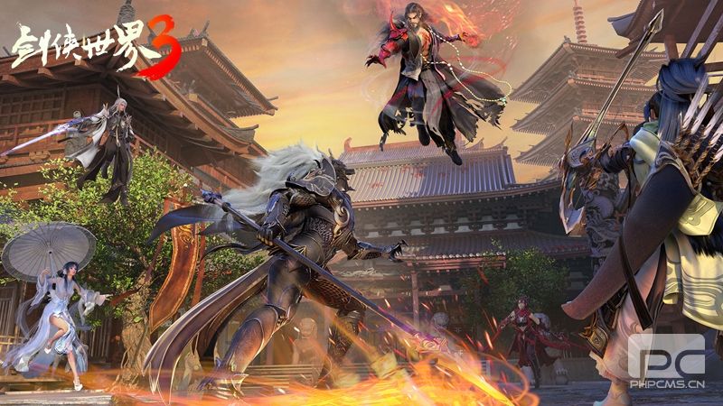 新一代剑侠觉醒！《剑侠世界3》iOS不付费删档测试定档9月