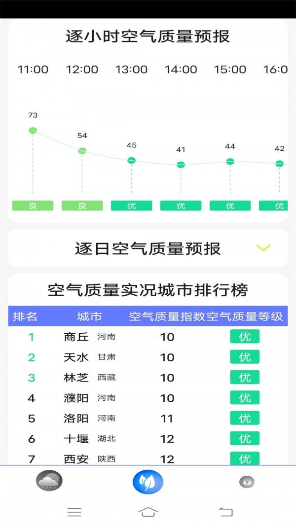 安卓实时天气王软件下载