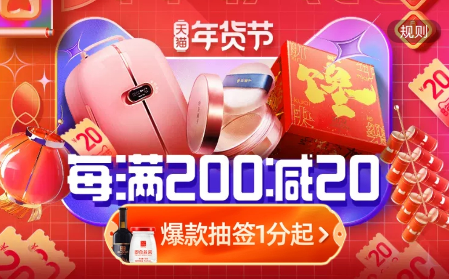 2022年天猫年货节红包入口在哪里