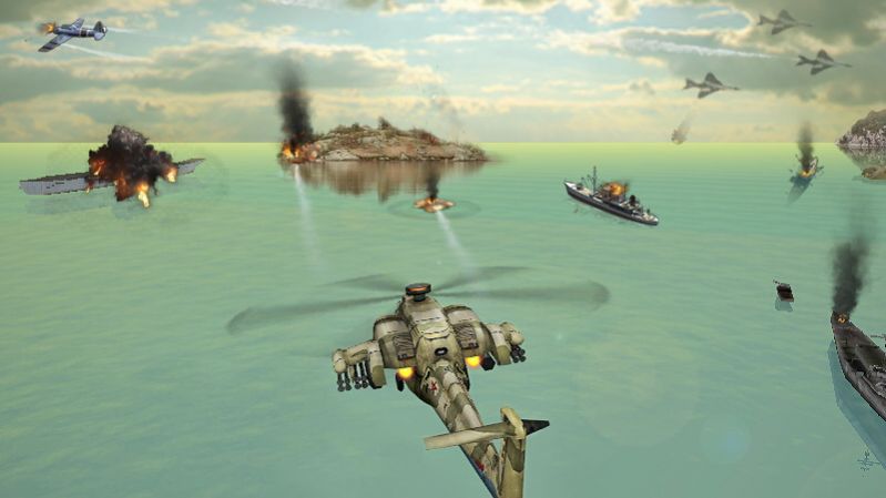 安卓炮舰攻击3d游戏最新版（gunship strike） v1.2.3软件下载